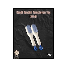 Kendini Temizleyen Hava Yastıklı Saç Tarağı Düğümsüz Tarama Çok Renkli Çok Renkli