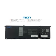 Ni-on Dell Vostro 15-3510 Uyumlu Laptop Notebook Batarya - Pil
