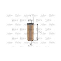 Mercedes 200e W124 Yag Filtresi 1992-1993 Valeo 586517
