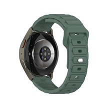 Huawei Honor Magic 2 46mm Ardx Krd-132 22mm Silikon Kordon Strap Kayış - Yeşil