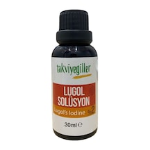 Takviyegiller %2 Lugol Solüsyon 30 ML