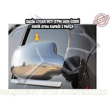 Dacia Logan Mcv Abs Krom Ayna Kapağı 2 Parça   2006-2013