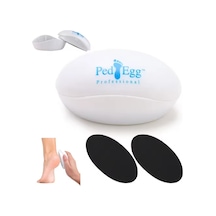 Ped Egg Pratik Kolay Ayak Bakım Törpüsü Topuk Rendesi, Bakım Aleti, Dayanıklı Manuel Pedikür Aracı, Ölü Cilt Temizleme İçin,