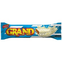 Vanelli Grand Beyaz Kaplamalı Fındık Kremalı Gofret 25 G