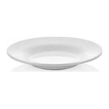 6 Adet Çukur Yemek Tabağı Beyaz Melamin Tabak 21cm Büyük Porsiyon N11.3722