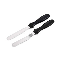 Paslanmaz Metal 2li Pasta Sıvama Bıçağı - Spatula Seti Kek Kazıyıcı
