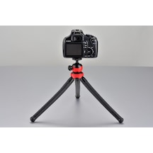 Digipod Esnek Örümcek Ahtapot Top Kafa Mini Tripod Standı S-0...