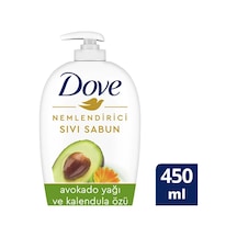 Dove Avokado Yağı Ve Kalendula Özü Sıvı Sabun 450 Ml DOVE.018 Diğer