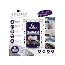 Nem Block 1 Kg Su Geçirmez Rutubet Ve Nem İzolasyon Kaplaması İç Dış Mekan Su Yalıtım Boyası