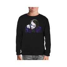Joker - As Siyah Çocuk Sweatshirt Siyah