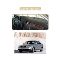 Audı A6 1997-2004 Torpido Koruma Halısı Bej Kenar