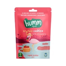 Humm Organik Çilekli Kurabiye 55 G - 7 Adet Tarı