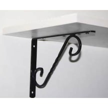 Proaleteticaret Flore Ferforje Raf Altı No:2 Siyah 1 Adet