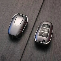 Peugeot 208 308 508 2008 3008 5008 Titan Gri Tpu Anahtar Kılıfı 1 Adet