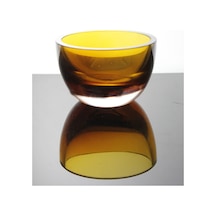Paşabahçe El İmalatı Kristal Mini Kase 1 Adet 13405 - Karamel