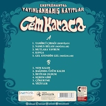 Cem Karaca Yayınlanmamış Kayıtlar Plak Enstrümantal Plak