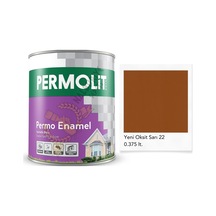 Permolit Enamel Sentetik Yağlı Boya Oksit Sarı 0.375 Lt. 350 ML