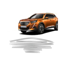 Nova Krom Peugeot 2008 2 Krom Cam Çerçevesi 12 Prç 2020 Üzeri