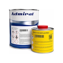 Admiral Ul25 Kendinden Astarlı Fayans,cam,galvaniz,alüminyum Boyası 3.5 Kg Mavi Ral 5015 Diğer