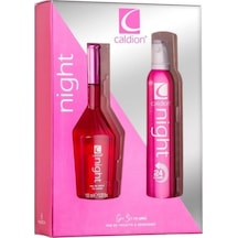 Caldion Edt 100 Ml + Deodorant Women Night 150 Ml Çiçeksi - Meyve - Odunsu