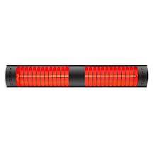 Bh-3000 3000 W Ip67 Dış Mekan Infrared Isıtıcı Siyah