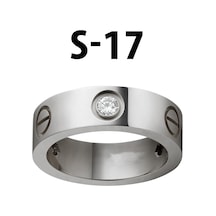 X-Lady Accessories Taşlı Yüzük Silver Renk 17  Numara Çok Renkli