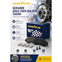 Goodyear Goodyear Hyundai I20 2006 Ve Sonrası Uyumlu Seramik Arka Fren Balata Takımı