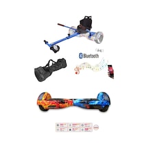 Citymate Elektrikli Kaykay Hoverboard Akıllı Denge 6.5 Inch + Hoverkart + Çanta Extrem Paket D10