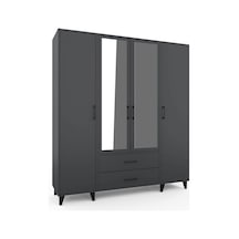 Paris Gardırop - Antrasit