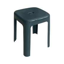 Saban Tabure Sağlam Plastik Kırılmaya Dayanıklı Bahçe, Balkon ,banyo Gri