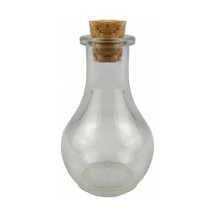 Cam Şişe Mantar Tıpalı Armut 50 Ml 1512 Adet
