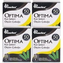 Optima Kan Şeker Ölçüm Strip 4x50 Adet ( 200 Strip )
