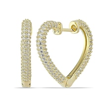 Hk Gümüş Kadın Küpe Gold Kalp Gümüş Takı Hediyelik Ürünler-204238 Çok Renkli Hk Gümüş Kadın Küpe Gold Kalp Gümüş Takı Hediyelik Ürünler-204238 Çok Renkli