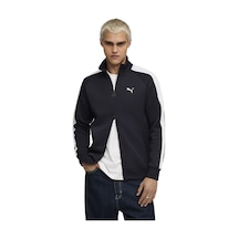 Puma T7 Always On Track Erkek Lacivert Günlük Stil Ceket 62958716 Mavi
