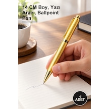 1 Adet Tekli Tükenmez Kalem 14 Cm Boy, Yazı Aracı, Ballpoint Pen