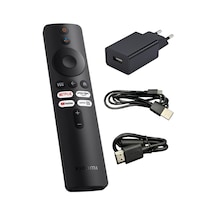 Mi Box Tv Stick Için Uyumlu Kumanda Seti Şarj Başlığı + Şarj Kablosu + Hdmı Uzatma Kablosu