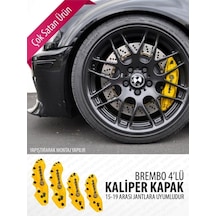 Brembo Kaliper Kapak Sarı 4 Adet