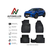 Ford Puma 2019 Sonrası Havuzlu Oto Paspas