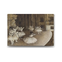 Degas - Ballet Rehearsal Tablosu - 125x80cm 7/8 Yaş