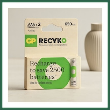 Bezos Aaa Şarjlı Pil 650mah İnce Bzs01
