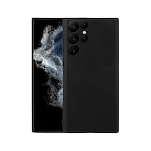 Zore Galaxy S22 Ultra Uyumlu Ogaa Mara Lansman Kılıf-siyah