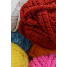 Sensy Premium Woolly El Örgü Ipi Atkı Bere Şapka Ip Panço Ipi Hırka Ipliği Yeşil