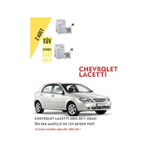 Chevrolet Lacetti 2005-2011 Arası Ön Far Ampül Takımı 2 Adet Sağ Sol 1.6 Se 1.6 Sx Için Uyumludur