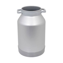 Melasty Süt Sağma Makinesi Alüminyum Süt Güğümü 50 Litre İki Kulplu Geniş Ağız Kapak Hariç -1738