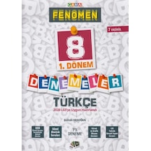 Fenomen Okul Yayınları 8. Sınıf Lgs Türkçe Denemeler 12 Deneme