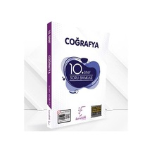 10.Sınıf Coğrafya Soru Bankası -  Karekök Eğitim Yayın