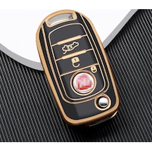 Fiat Egea Uyumlu 500X TPU ANAHTAR KILIFI SİYAH