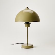 Lighting Metal Mantar Abajur - Parlak Zeytin Yeşili Çok Renkli
