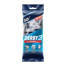 3 Adet Derby Tıraş Bıçağı 3 10'lu