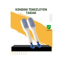 Otomatik Temizlemeli Saç Fırçası Ergonomik Tasarım, Masaj Etkili, Elektriklenmeyi Önleyici